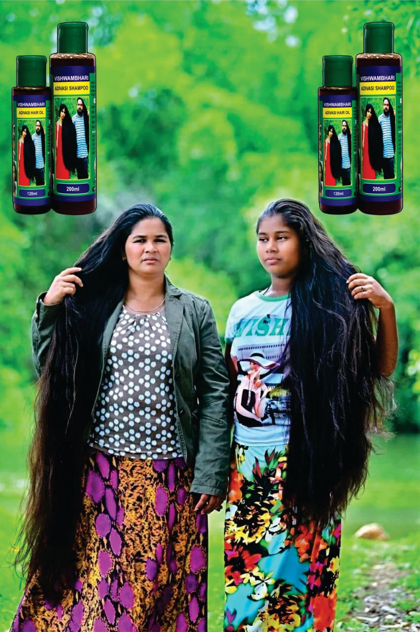 Adivasi Hair O-i-l & Shampoo For Men & Women