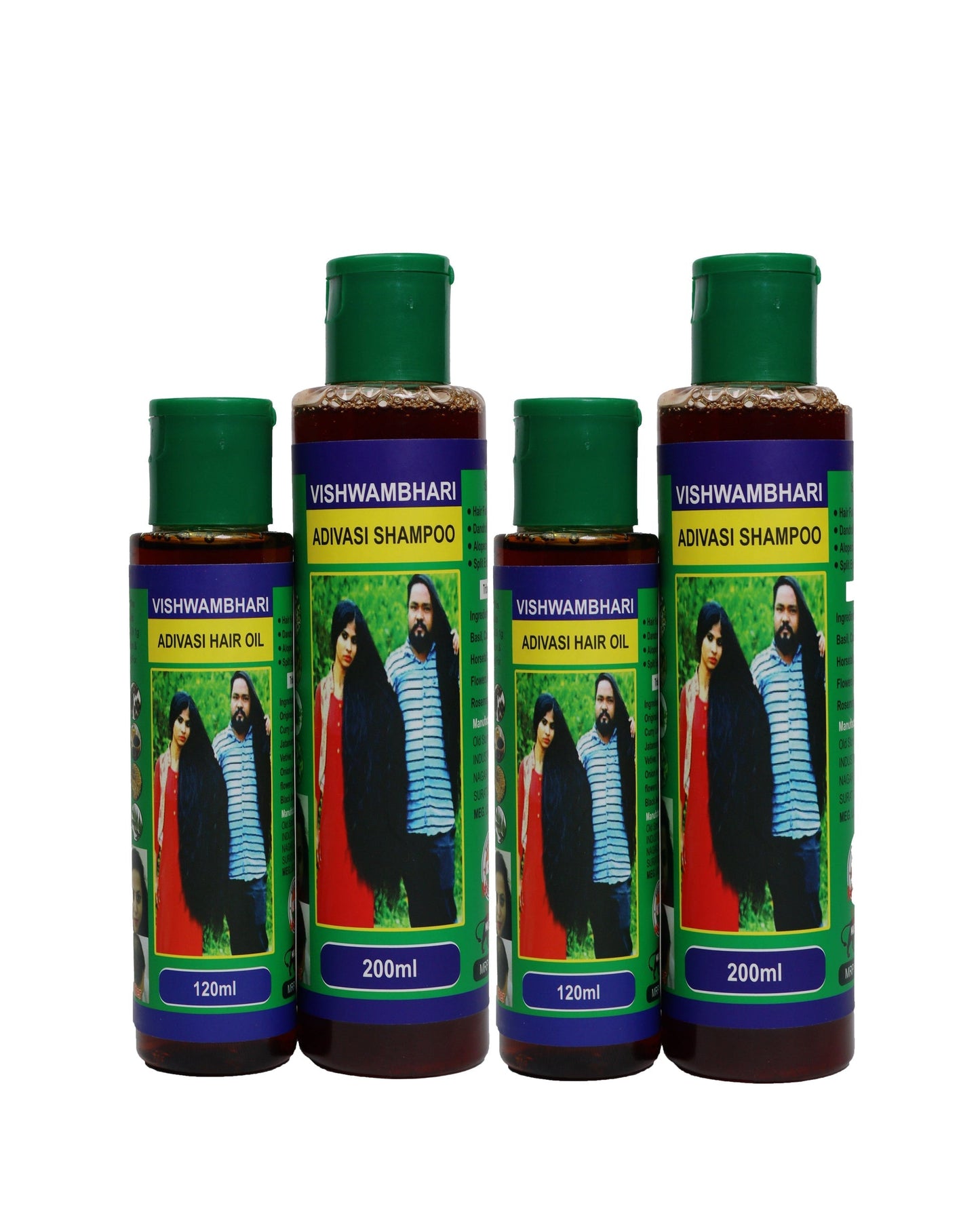 Adivasi Hair O-i-l & Shampoo For Men & Women